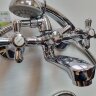 Ретро Смеситель для ванны, короткий излив, хром Vidima R1103AA B9714AA /BA127AA