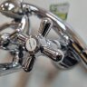 Ретро Смеситель для ванны, короткий излив, хром Vidima R1103AA B9714AA /BA127AA