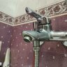 Сева Эко смеситель для ванны с аксессуарами, короткий излив, хром Vidima B7784AA