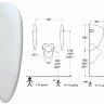 Сева Микс [BOX] разделитель для писсуаров Vidima W390401