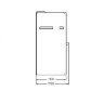 "Трис" сауна 3 в 1, 170x110x230 см, правая версия Ideal Standard Tris T6307C2