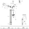 Стиль смеситель для кухни, хром Vidima B2086AA/B9721AA	/BA139AA