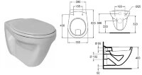 "Евровит+" подвесной унитаз Ideal Standard V340301