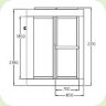 "Трис" Сауна TRIS, 3 в 1, 1700х1100х2300 мм, левая версия Ideal Standard T6308C2 "Трис" Сауна TRIS, 3 в 1, 1700х1100х2300 мм, левая версия Ideal Standard T6308C2